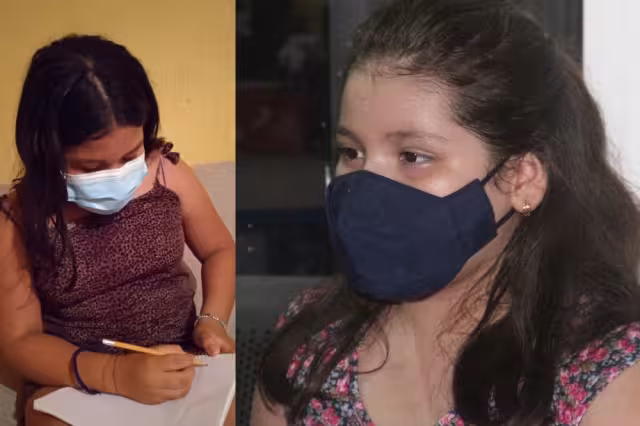 Las niñas y niños entrevistados en Cancún contaron a Por Esto! que sienten temor de contagiarse de COVID