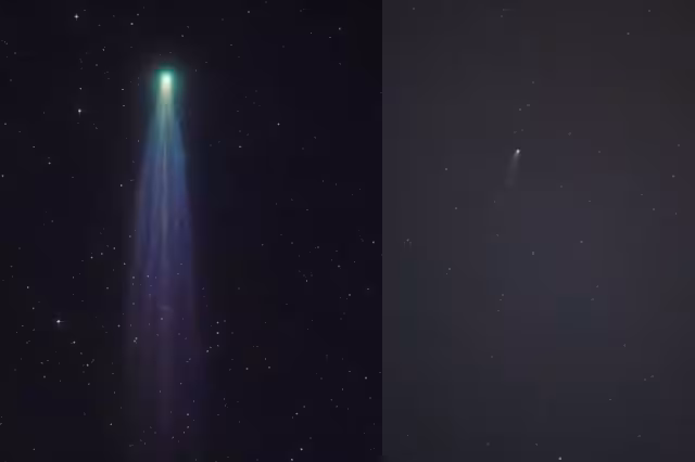 En el video corto se observa al Cometa Leonard pasar por Cancún, como parte de los avistamientos anunciados por astrónomos