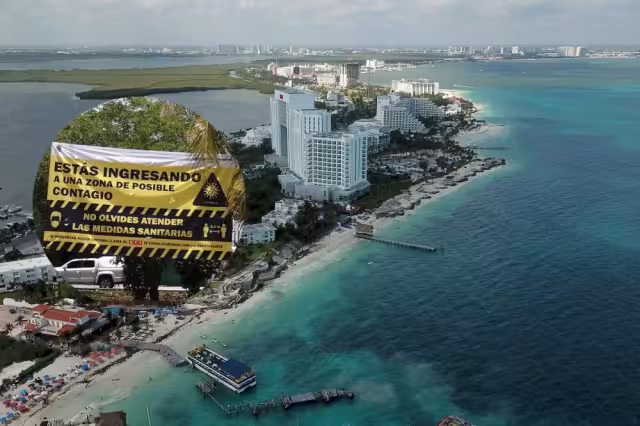 Cancún lidera el número de personas contagiadas de COVID-19, según información de Sesa