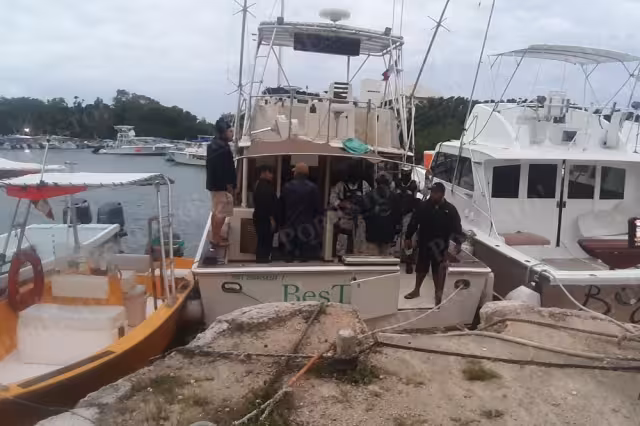 La Guardia Nacional participa en los trabajos de búsqueda de la persona que desapareció luego de un hundimiento en Cozumel