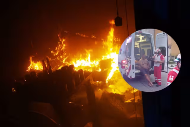 El incendio impidió que la familia pudiese salir del departamento y resguardarse del fuego en la Región 95 de Cancún