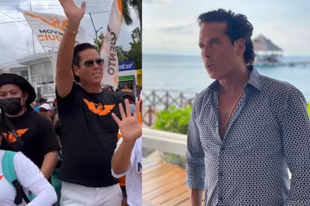 Roberto Palazuelos no se ha alejado de la política en Quintana Roo, por lo que muestra su respaldo a una candidata de Carrillo Puerto