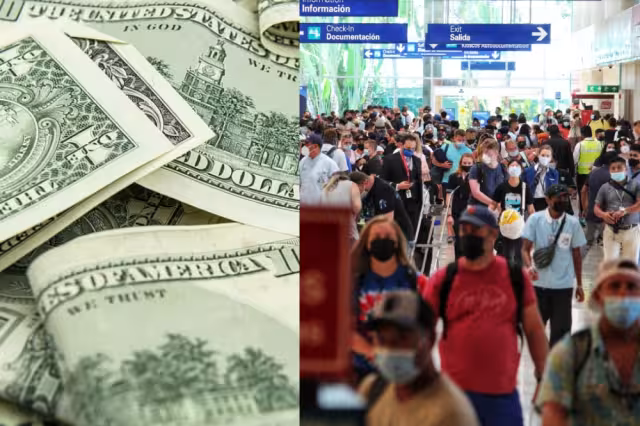 El dólar se cotizó levemente por arriba de los 20 pesos mexicanos, según la casa de cambio dentro del Aeropuerto Internacional de Cancún