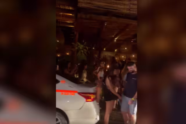 Los asistentes olvidaron la pandemia por un rato de diversión