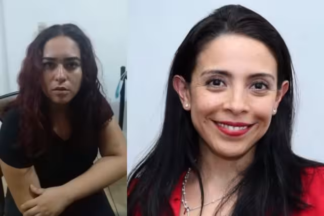 Scarlett 'N' (izquierda) denunció públicamente al papá de responsable de Atención a Víctimas en Q.Roo (Derecha)