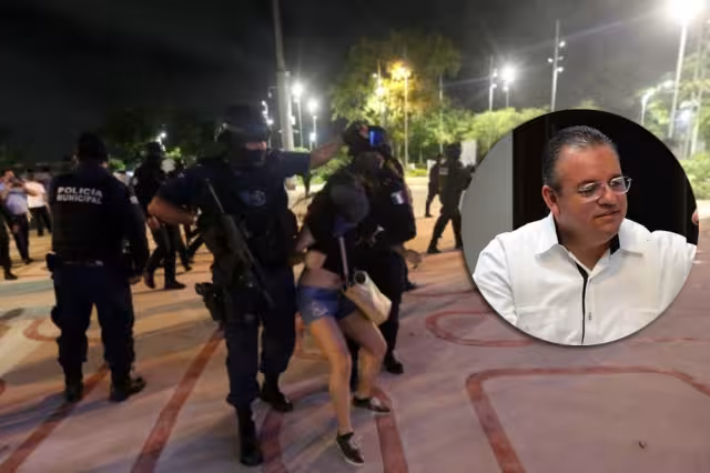 Tanto el gobierno municipal como el del Quintana Roo, negaron ordenar la represión policiaca ocurrida en Cancún en 2020