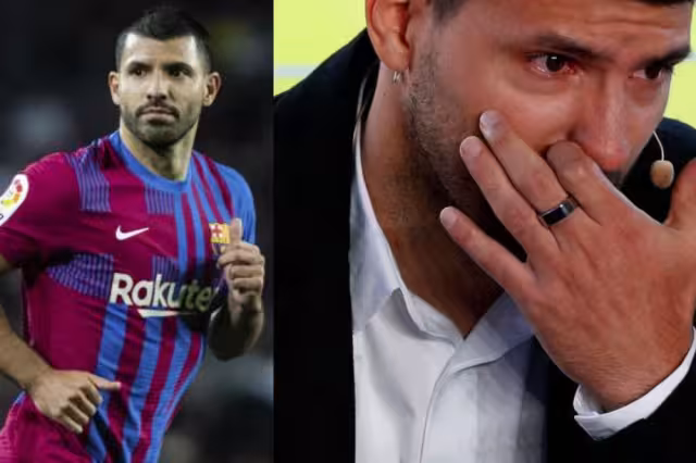 El 'Kun' Agüero decidió retirarse del futbol profesional para cuidar su salud, aunque destacó que este es un momento difícil en su vida