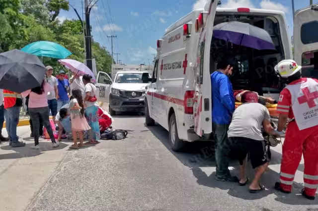 Los familiares de la niña fallecida tras ser atropellada por un vehículo del Ayuntamiento de Cancún, negaron que hicieron una colecta para el funeral de la menor