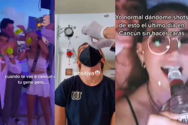 Una de las jóvenes pidió que no se le criticara por 'covidiota', tras publicar el video en su cuenta de TikTok
