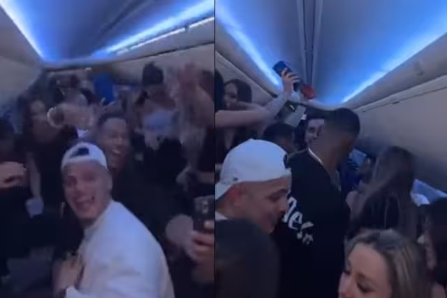 Una serie de grabación exhibió la violación a las medidas sanitarias cometidas por los influencers canadienses en su vuelo a Cancún