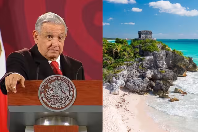 López Obrador indicó que el 'trafique' de terrenos en Tulum viene de años anteriores a su administración