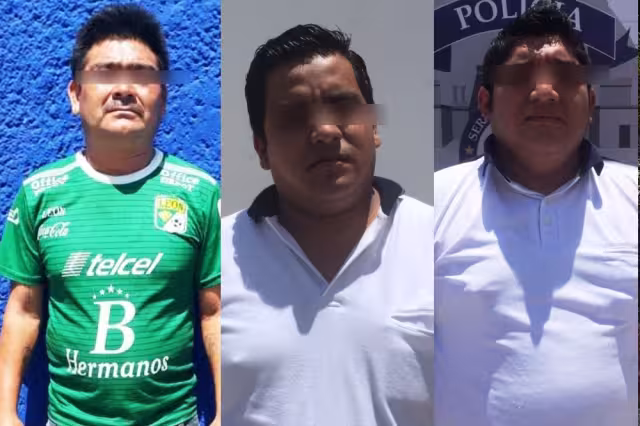 Los tres detenidos por robo
