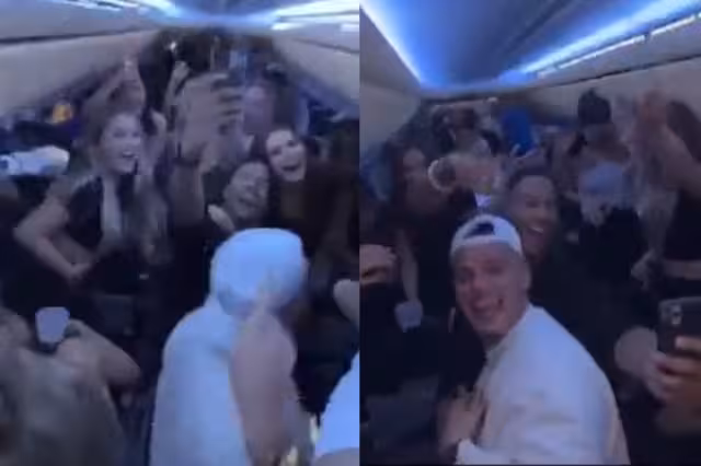 Fueron más de dos videos los que exhibieron la falta de medidas sanitarias entre los pasajeros del vuelo Montreal-Cancún