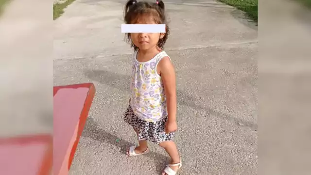 La menor fue encontrada por una vecina cuando caminaba sin compañía de un adulto en calles de Playa del Carmen, siendo resguardada por el Geavig