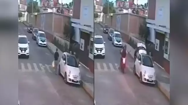 La maestra y subdirectora de una escuela en Xalapa quedó tendida en la banqueta frente a la Primaria 'Adolfo Ruiz Cortines' en la colonia Aguacatal