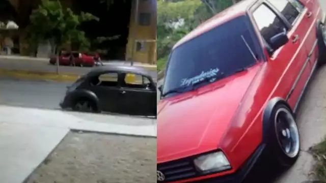 El automóvil que aparece en video tiene características similares al vehículo reportado como robado en el fraccionamiento Cielo Nuevo de Cancún