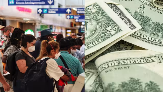 El dolar se cotizó por arriba de los 19 pesos mexicanos, según la casa de cambio dentro del aeropuerto de Cancún