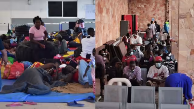 El primer grupo arribó el lunes a Chetumal con 45 migrantes haitianos y ayer fueron 115, que buscan la residencia en México