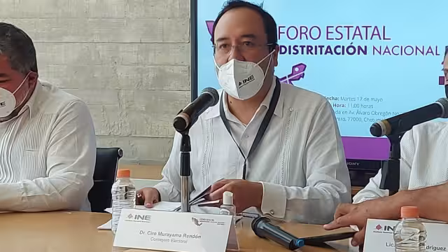 Ciro Murayama reveló que los trabajos de reajuste de votantes en los distritos se hará después de las elecciones del 5 de junio