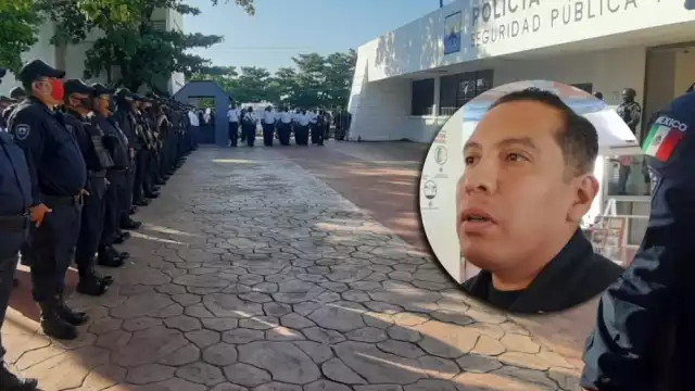 Rodrigo Rodríguez, director de la Policía en Cozumel, ha sido acusado por los uniformados de ser déspota con ellos