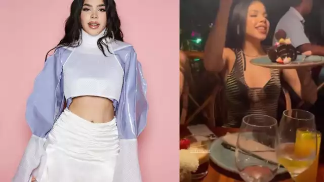 Kenia Os mostró cómo se la pasó durante la celebración de su cumpleaños número 23 en el Caribe Mexicano