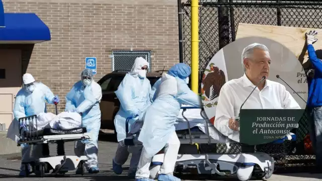 AMLO refirió que no se puede comparar la cifra de muertos por COVID-19 entre México y Estados Unidos, y que sería de mal gusto hacerlo, debido al sufrimiento de las familias de los fallecidos