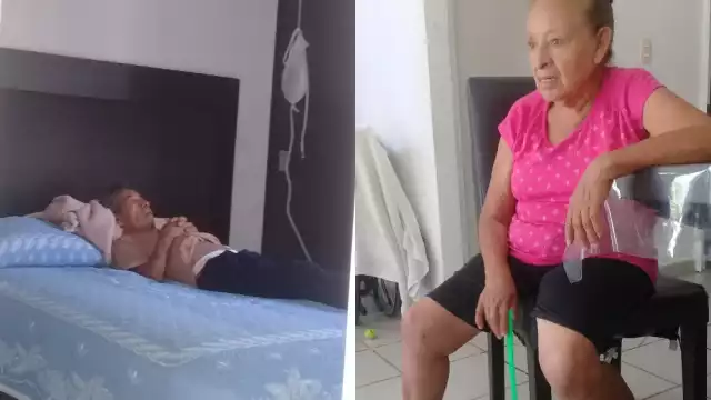 Doma Amelia declaró que el IMSS de Playa del Carmen les ha hecho esperar hasta por las medicinas de su marido dializado