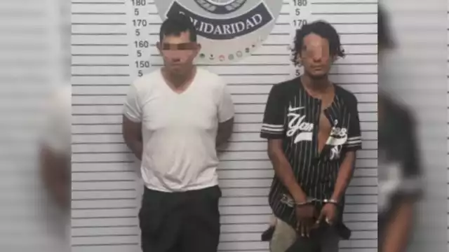 Los detenidos con droga en Playa del Carmen fueron llevados a la FGE Quintana Roo para definir su situación legal