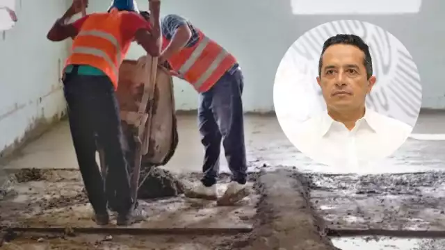 El mandatario evitó cualquier pregunta sobre el programa Pisos Firmes