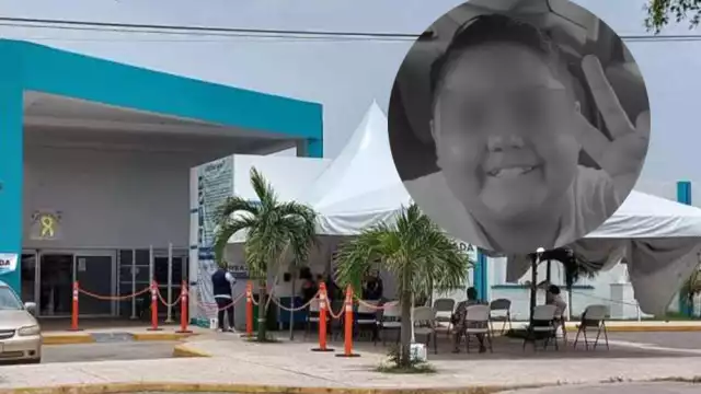 El pequeño Matías estuvo internado en el hospital de Chetumal; había terminado su tratamiento contra la leucemia