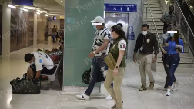 Personal de Migración omitió dar detalles sobre la detención de la pareja de extranjeros que intentaron abordar un vuelo en Mérida