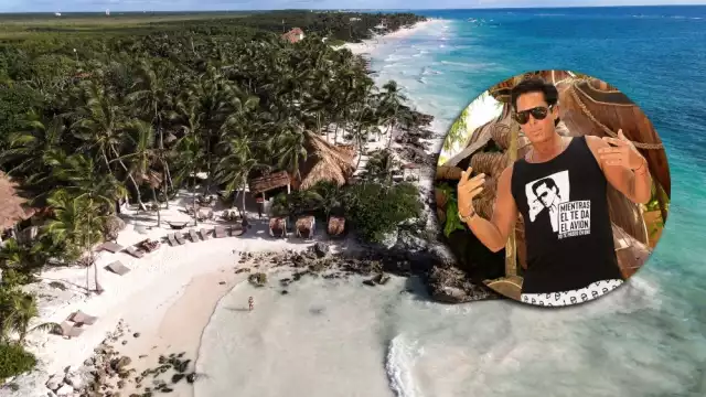 Dos de los hoteles de Roberto Palazuelos en Tulum se encuentran ubicados frente a la playa, como el Diamante K