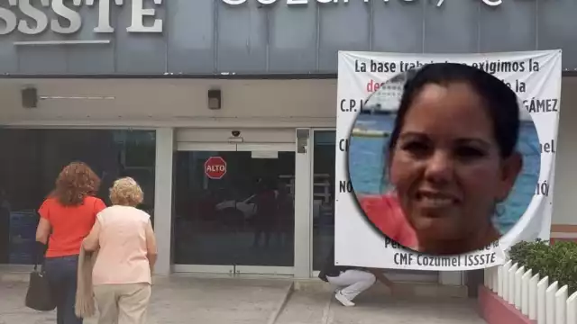 Los empleados de la clínica del ISSSTE en Cozumel y la Subdelegación Médica de la dependencia en Quintana Roo, llegaron al acuerdo de separar del cargo a Lorena Gándara Gámez