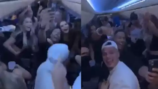 Fueron más de dos videos los que exhibieron la falta de medidas sanitarias entre los pasajeros del vuelo Montreal-Cancún