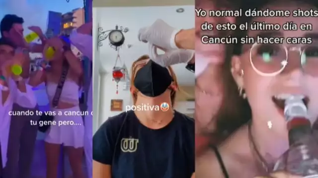 Una de las jóvenes pidió que no se le criticara por 'covidiota', tras publicar el video en su cuenta de TikTok