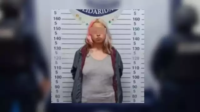 La detenida con droga en Playa del Carmen fue remitida a la Fiscalía General de Quintana Roo en el destino turístico