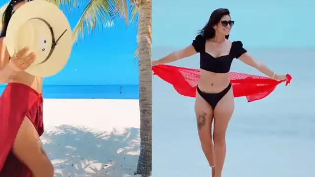 La tiktoker Diana García mostró una manera efectiva para que se obtengan las mejores fotografías en las playas de Cancún