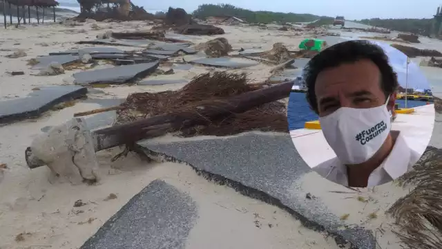 El Alcalde de Cozumel indicó que hablará con Juanita Marrufo, alcaldesa electa, para tratar el tema de la reparación de la vía