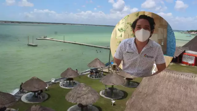 El coordinador en Bacalar del sector hotelero indicó que la recuperación de los colores de la laguna beneficiará al turismo