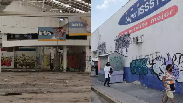 Comerciantes y vecinos al edificio de la tienda del ISSSTE en Cancún, indican que después de las 9:00 de la noche, el área se vuelve insegura
