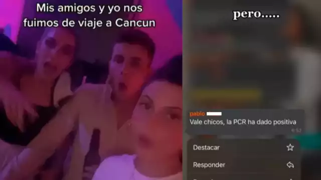 Los usuarios TikTok arremetieron contra la joven por su irresponsabilidad durante su viaje a Cancún