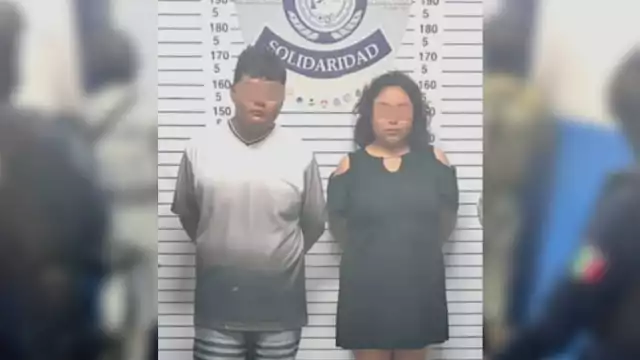 Los detenidos con droga fueron llevados a la FGE Quintana Roo en Playa del Carmen para que se defina su situación legal