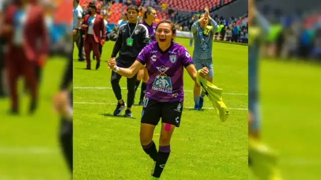Viridiana Salazar, Oriunda de Chetumal, juega con el equipo de Tuzas del Pachuca, que están en la semifinal de la Liga MX Femenil