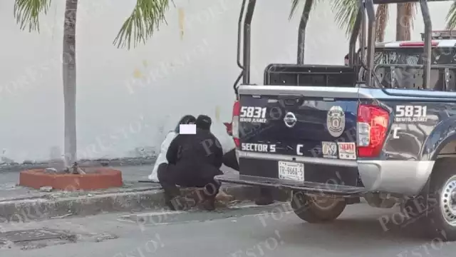 La víctima no ha podido hablar con la Policía debido a la crisis nerviosa que presenta tras ser lanzada de un vehúculo en la avenida Nachi Cocom de Cancún