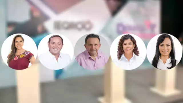 El debate político entre las y los candidatos a la gubernatura de Quintana Roo se lleva a cabo en la capital de la Entidad de la Península de Yucatán