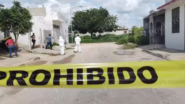 Los elementos de la Policía Quintana Roo acordonaron la zona donde ocurrió la privación ilegal de la libertad en Chetumal