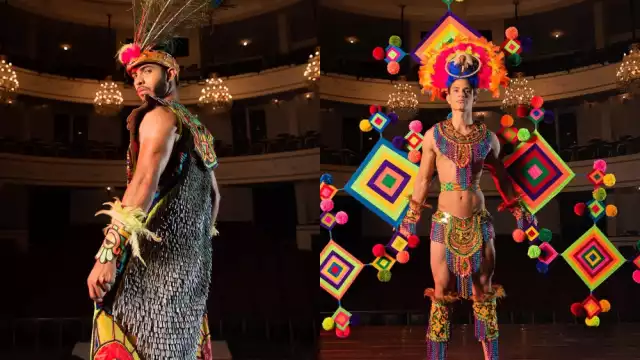 Así lucieron algunos concursantes