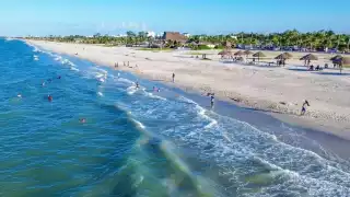 Playas de Ciudad Carmen mantienen parámetros óptimos en vísperas del periodo vacacional