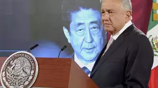 AMLO lamenta la muerte del exprimer ministro de Japón, Shinzo Abe,