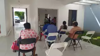 Hubo buena participación en el módulo de atención ciudadana del INE en Chocholá